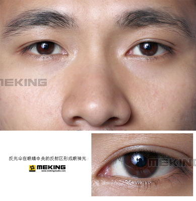 美铿 60寸黑白反光伞 专业摄影配件详解